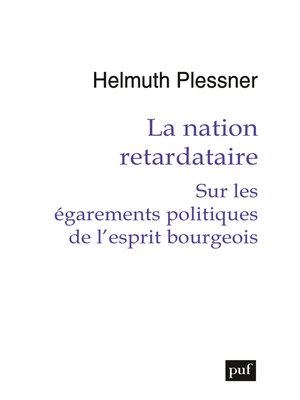cover image of La nation retardataire
